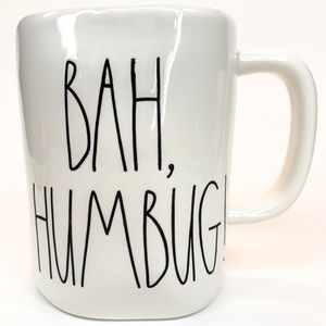 Rae Dunn Bah Humbug Christmas Mug